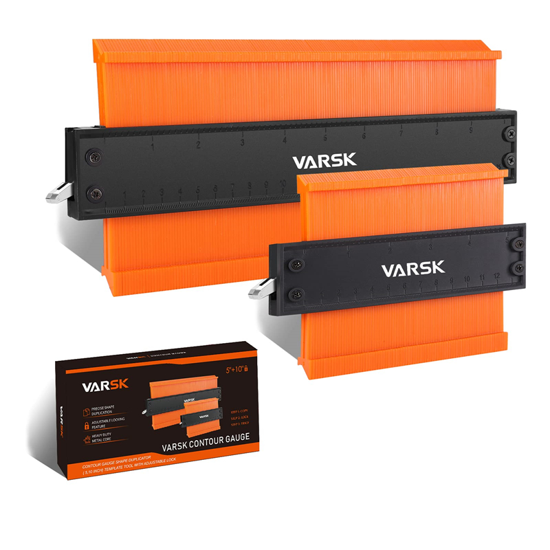 VARSK Contour Gauge with Lock(5+10 Inch)